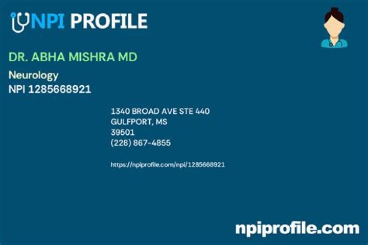 Dr. Abha Mishra, MD – Gulfport, MS