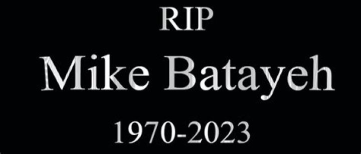 Actor Mike Batayeh Visitation, Funeral Service
