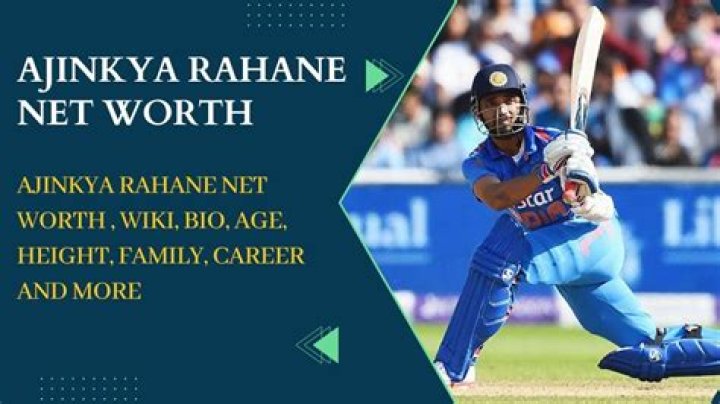 
Ajinkya Rahane Height, Weight, Net Worth, Age, Birthday, Wikipedia, Who, Nationality, Biography 