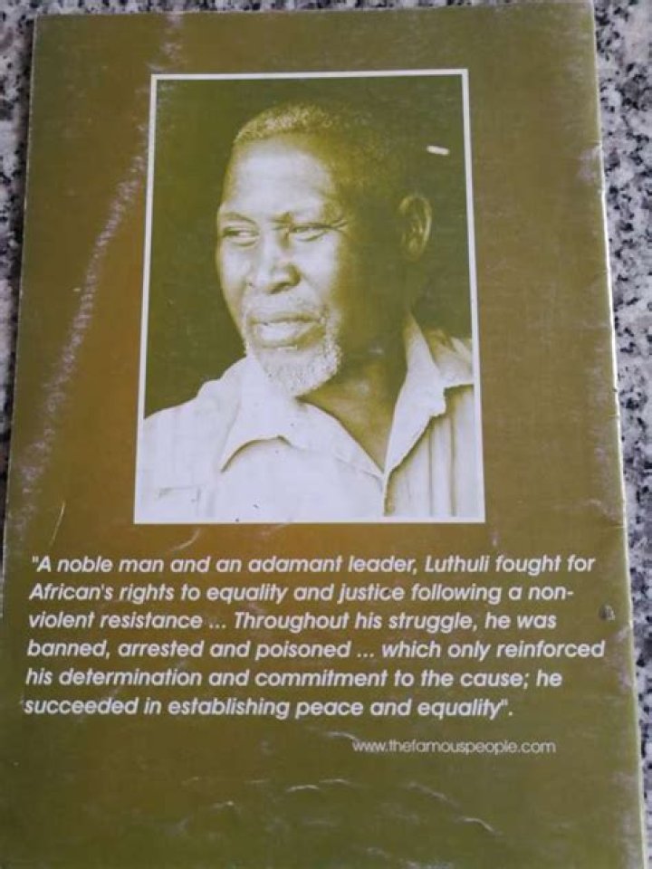 Albert John Luthuli Biography - Facts, Childhood, Family Life & Achievements of South African Leader