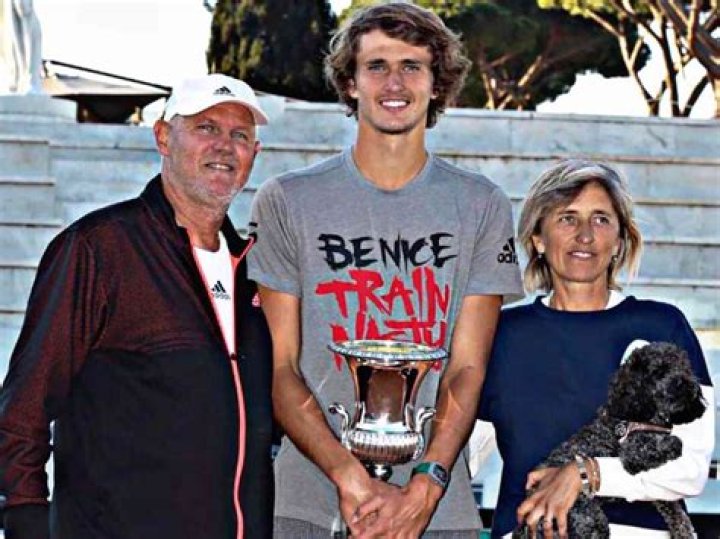 Alexander Zverev parents: Alexander Zverev Sr., Irina Zvereva