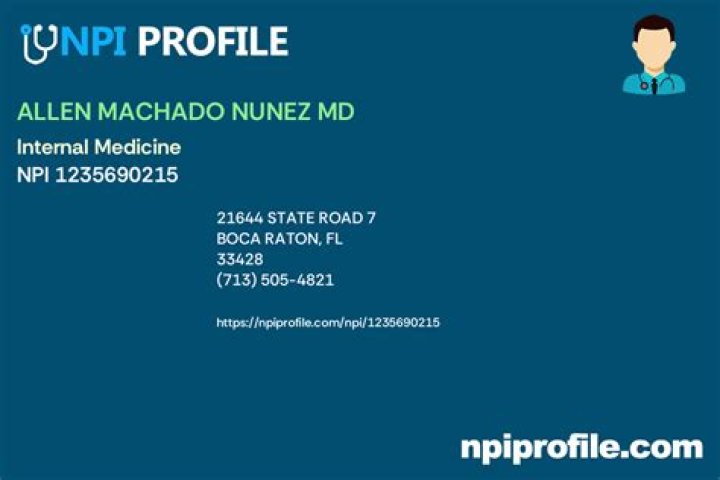 Dr. Allen Machado Nunez, MD – Miami, FL
