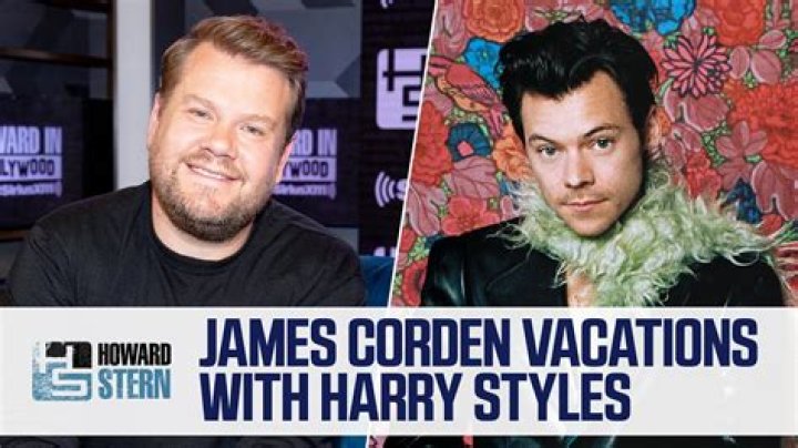 Are James Corden and Harry Styles friends? When did Harry and James Corden become friends?