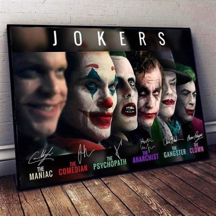 Incredible Poster With All Joker Actors Together Goes Viral