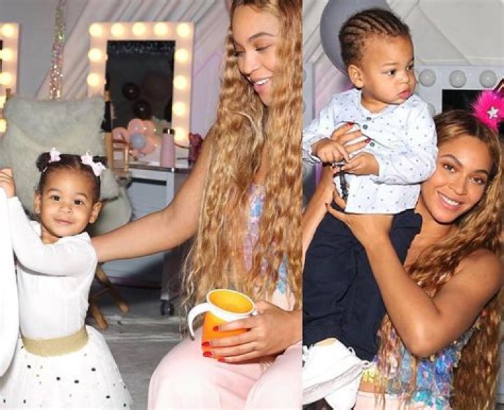 Beyonce’s Twins, Sire And Rumi Carter, Stole The Show In New Photos Taken At Blue Ivy’ Birthday Party