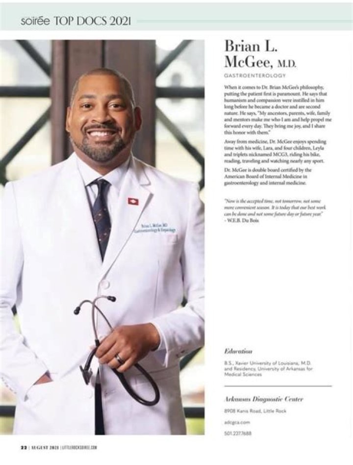 Dr. Brian McGee, MD – Little Rock, AR