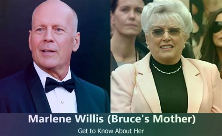 Is Marlene Willis related to Bruce Willis?