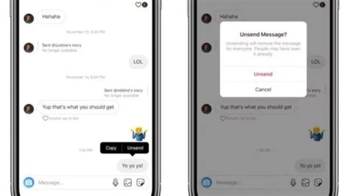 Can you really unsend an iMessage?