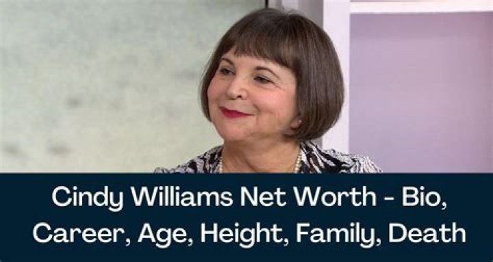 Cindy Williams net worth