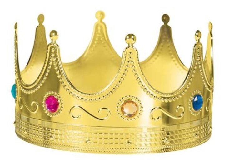 Gold Embossed Wedding Crowns with Swarovski Crystals — Blessed Celebration