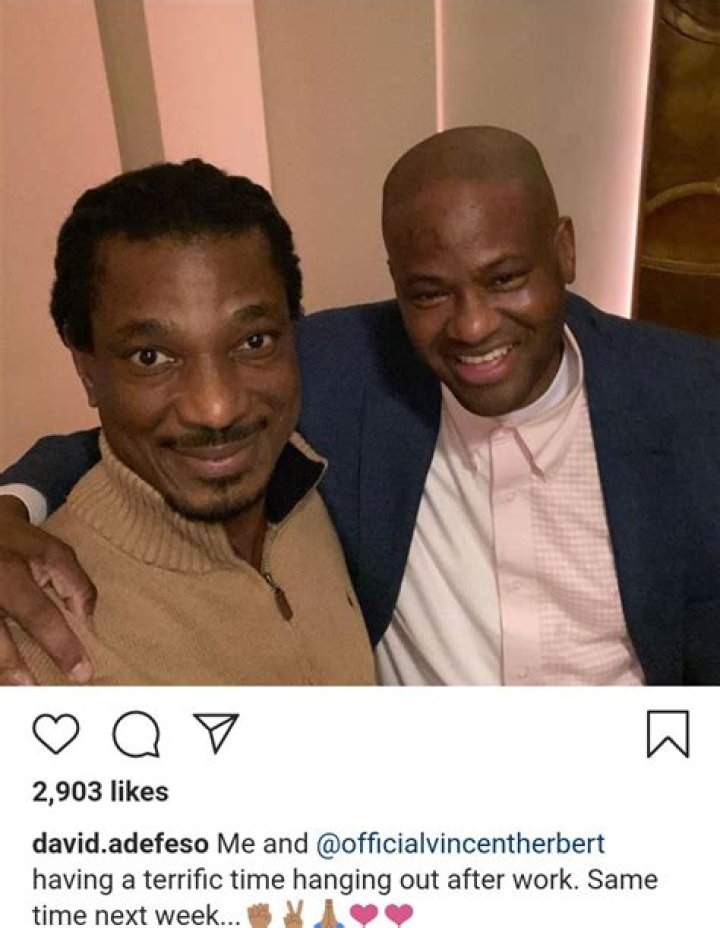 David Adefeso Shares Some Thoughts About Comfort