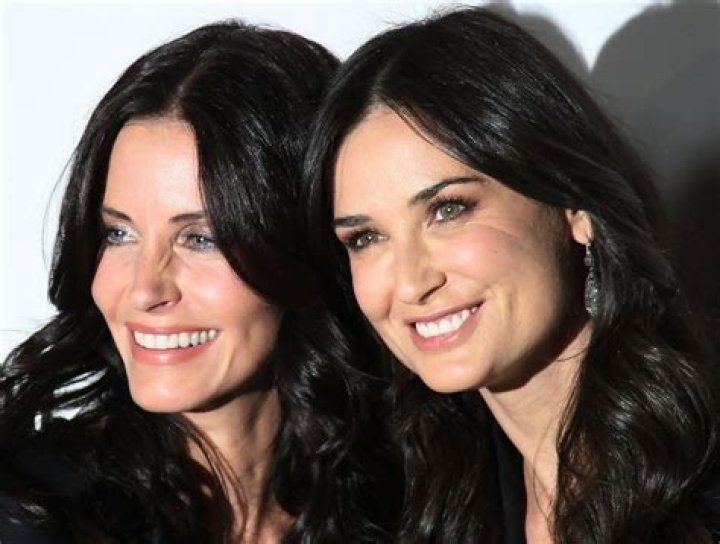 Demi Moore And Courteney Cox Look Like Twins As They Pose Together For New Pic