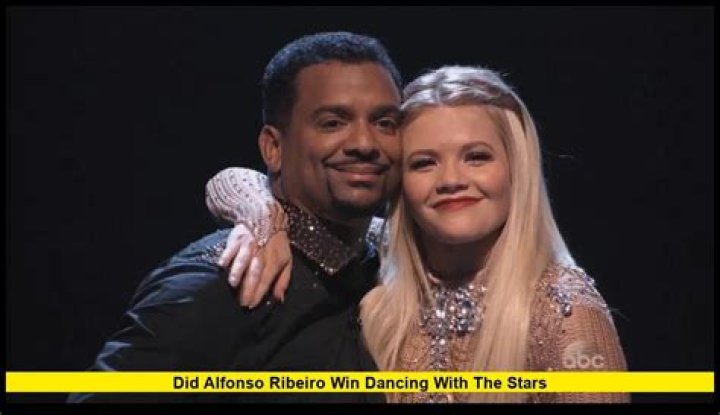 Did Alfonso Ribeiro win ‘Dancing With the Stars?’