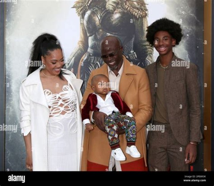 Djimon Hounsou children: Meet Kenzo Lee Hounsou