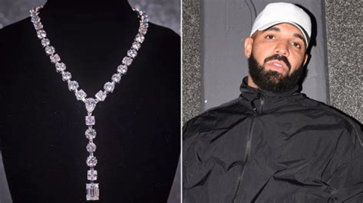 Drake’s newest jewelry addition sparkles with 42 diamonds from failed engagement proposals