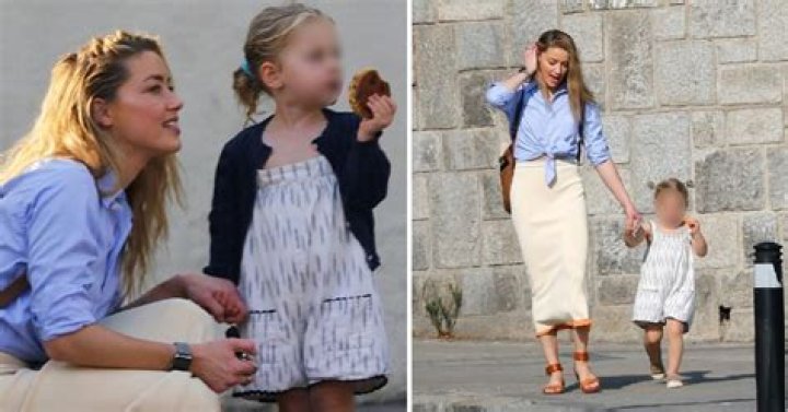 During Their Holiday In Spain, Amber Heard And Her Daughter Oonagh Enjoyed Together
