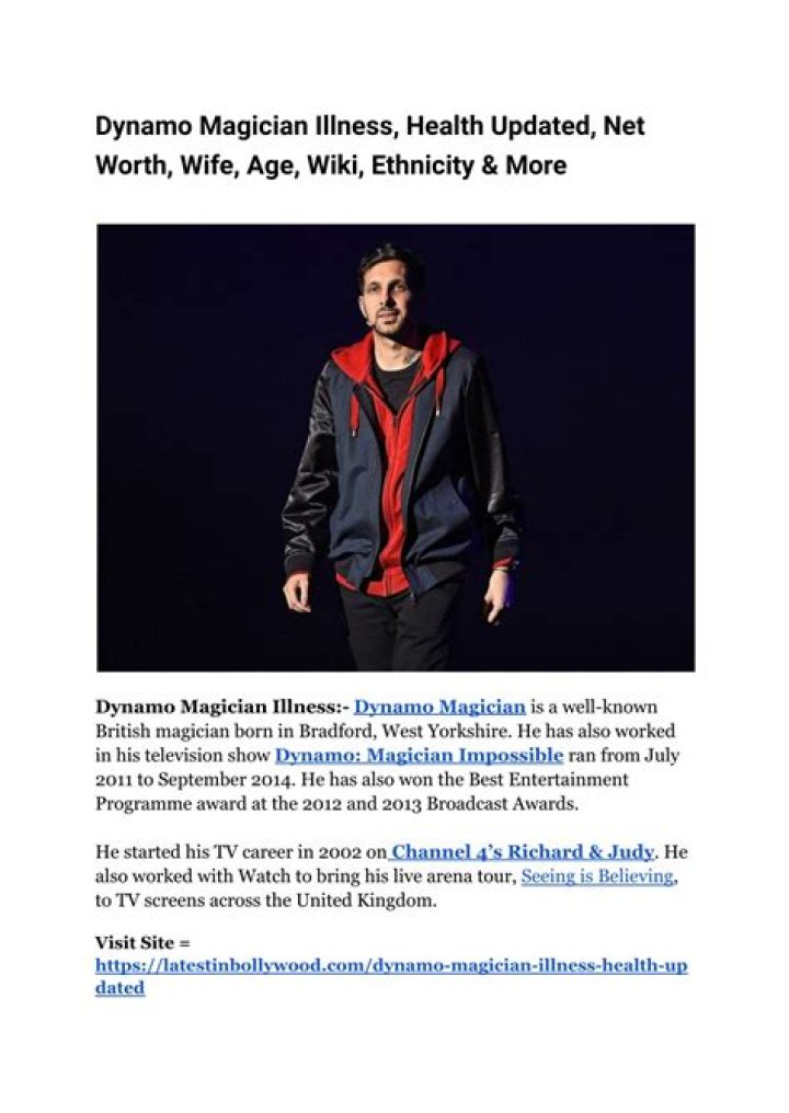 
Dynamo Magician Wife Who is Dynamo Magician Wife? 