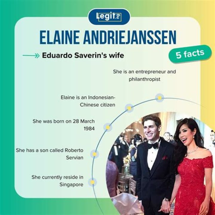
Eduardo Saverin Wife Elaine Andriejanssen Age, Birthday, Wikipedia, Who, Nationality, Biography 
