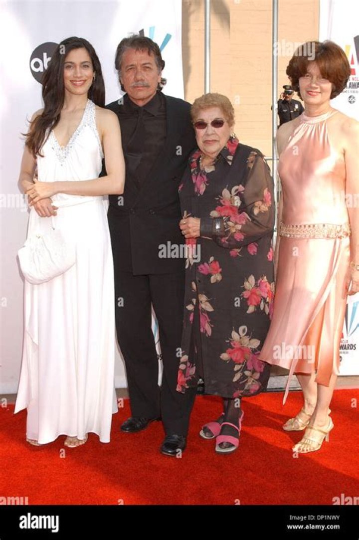 Edward James Olmos parents: Pedro Olmos, Eleanor Huizar