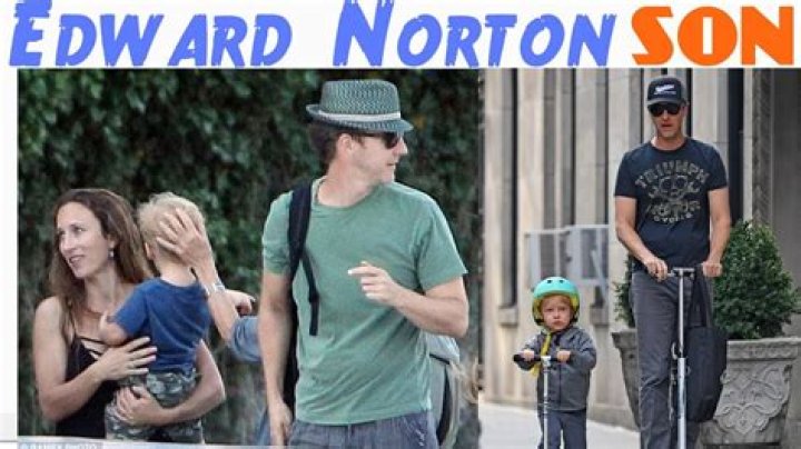 Edward Norton children: Does Edward Norton have children?