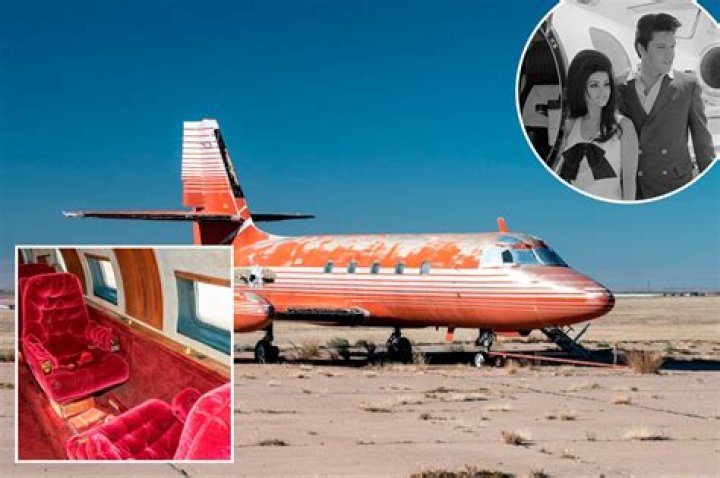 
Elvis Presley’s Private Jet Up for Auction — at $840k — After Being Abandoned in New Mexico Desert 
