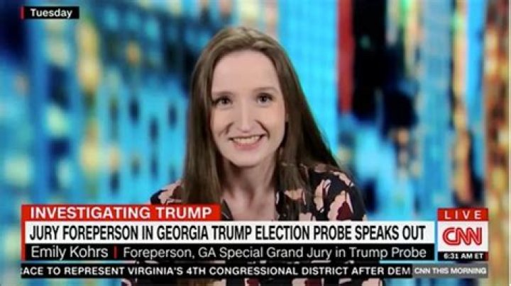 
Emily Kohrs, grand jury foreperson investigating Donald Trump election probe, criticized after giving multiple interviews 