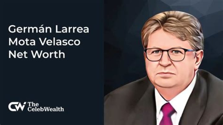 What is Germán Larrea Mota-Velasco net worth in 2022?