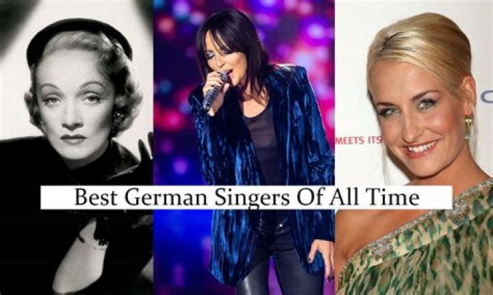 The Greatest German Pop Singers