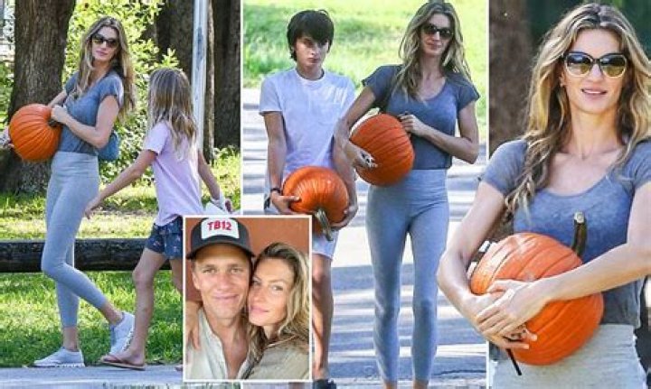 
Gisele Bündchen Takes Kids Pumpkin Picking as Tom Brady Goes to North Carolina for Away Game 