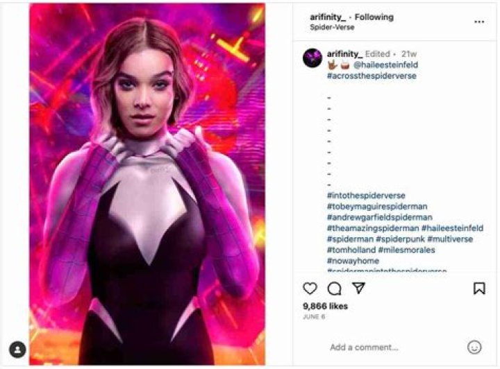 Hailee Steinfeld To Play Spider-Gwen In Spider-Man: Into The Spider-Verse
