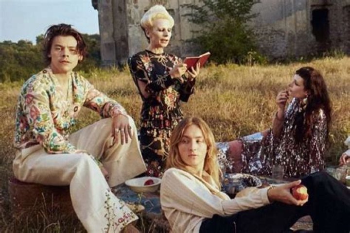 Harry Styles Covers Rolling Stone Fresh Off Of Gucci Campaign