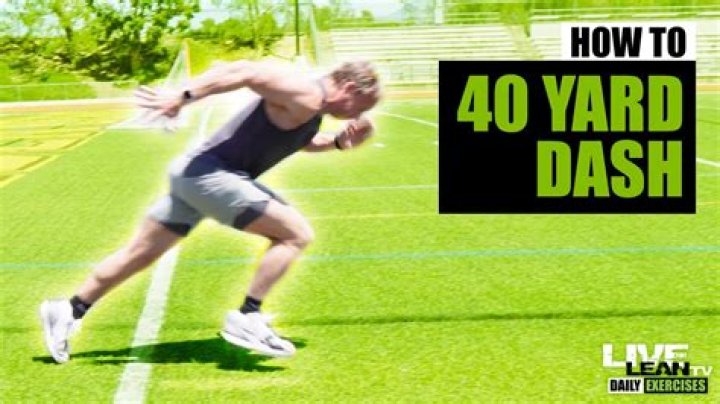 How fast is 4.22 40 yard dash? – Celebrity