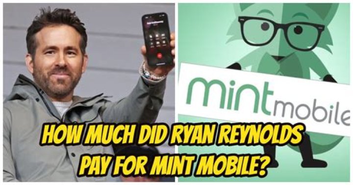 How much did Ryan Reynolds pay for Mint Mobile?