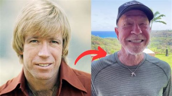 How old was Chuck Norris when he had his twins?