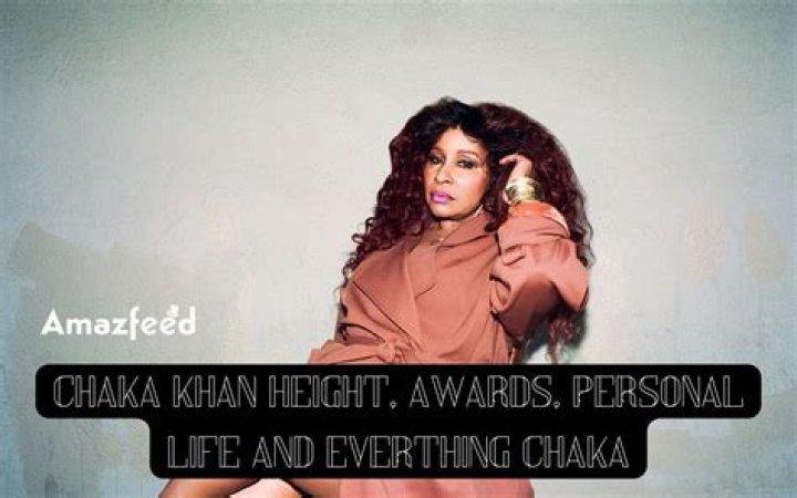 How tall is Chaka Khan?