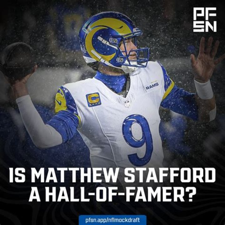 Is Matthew Stafford a Hall of Famer?