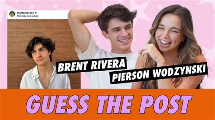 Is Pierson Wodzynski Dating Brent Rivera? TikToker Height Revealed- Are Her Parents Divorced?