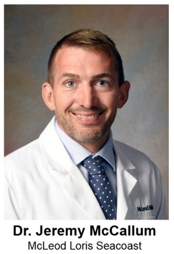 Dr. Jeremy McCallum, MD – Little River, SC