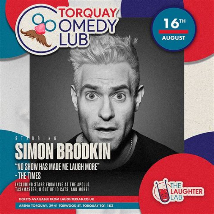 
Jewish Comic Simon Brodkin Certainly Has A Lot To Say 