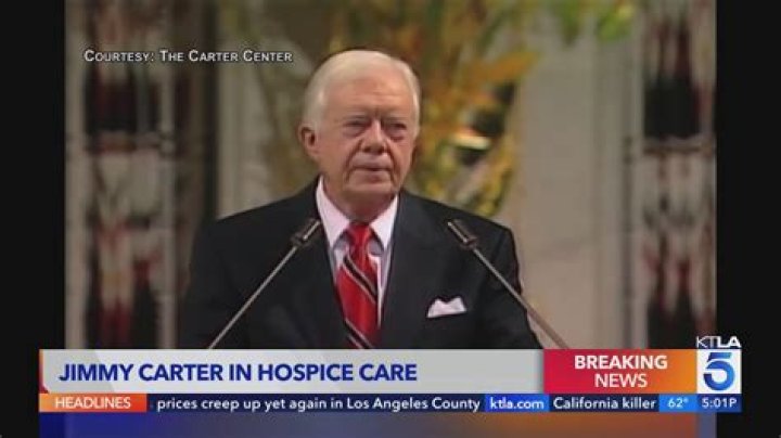 
Jimmy Carter, 39th US President, choses hospice care after series of hospitalizations 