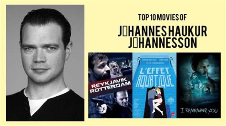 Jóhannes Haukur Jóhannesson top movies, TV shows and awards