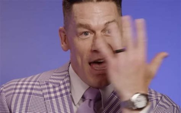 Who inspired John Cena's ‘You can’t see me’ gesture?