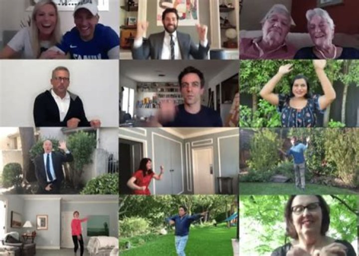 John Krasinski, Jenna Fischer, Steve Carell, Rainn Wilson, And More Of The Office Cast Recreate The Pam And Jim Wedding Dance For Some Good News