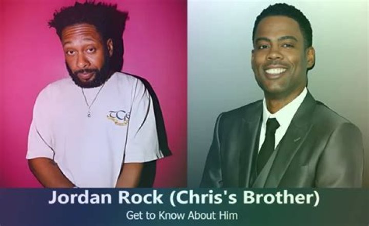 Jordan Rock: Who is Chris Rock's brother?