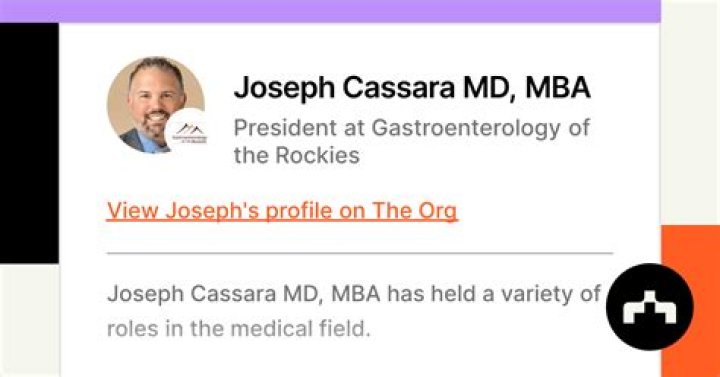 Dr. Joseph Cassara, MD – Boulder, CO