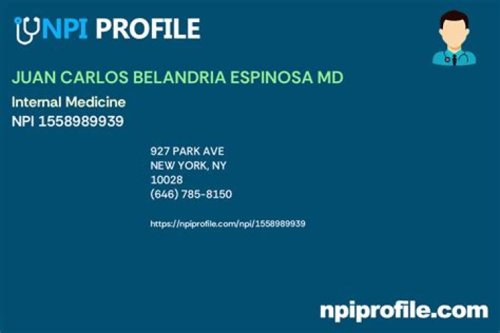 Dr. Juan Belandria, MD – Bronx, NY