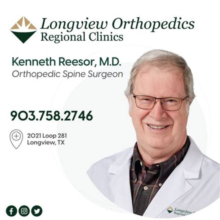 Dr. Kenneth Reesor, MD – Longview, TX