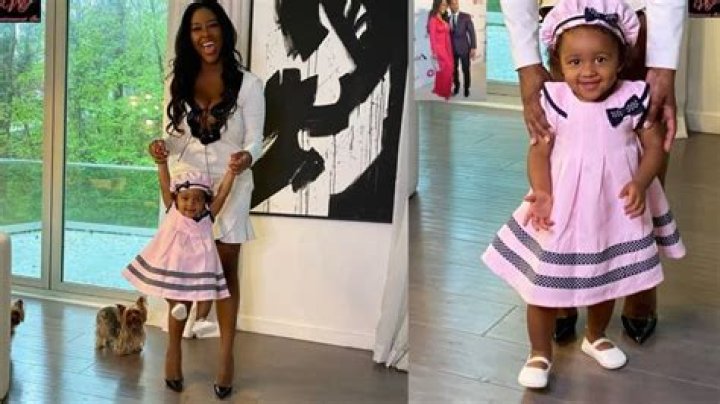 Kenya Moore’s Miracle Baby Poses With A Pony And Fans Are In Awe!