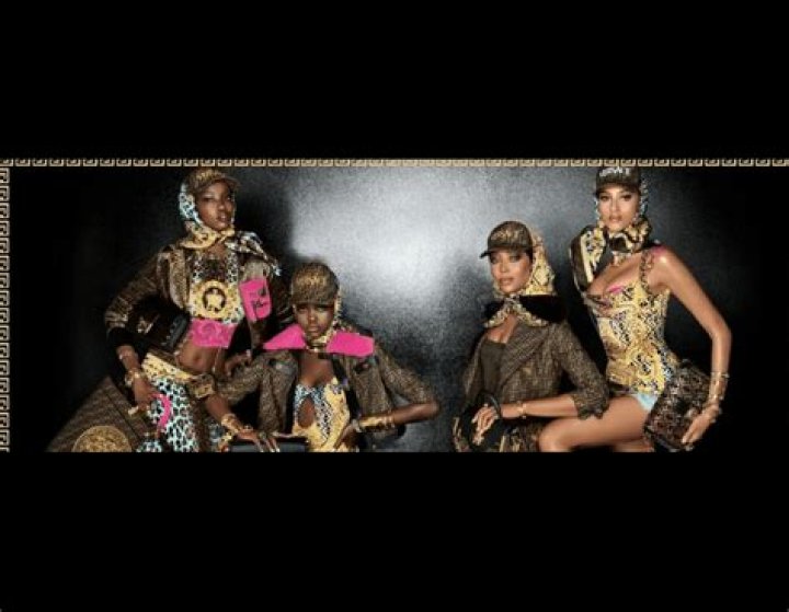 Kim Jones and Donatella Versace presented an advertising campaign for the Fendi and Versace collaboration
