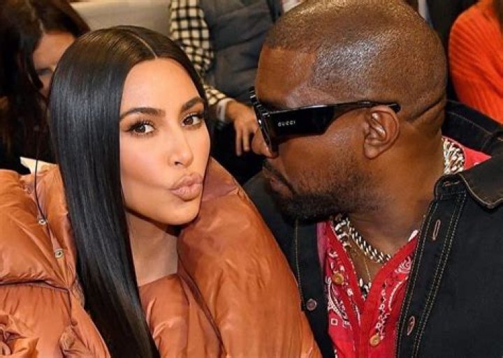 Kim Kardashian Wears Rick Owens Padded Coat As She And Kanye Share Jumbotron Kiss At NBA Game